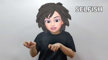 asl sign for selfish generous