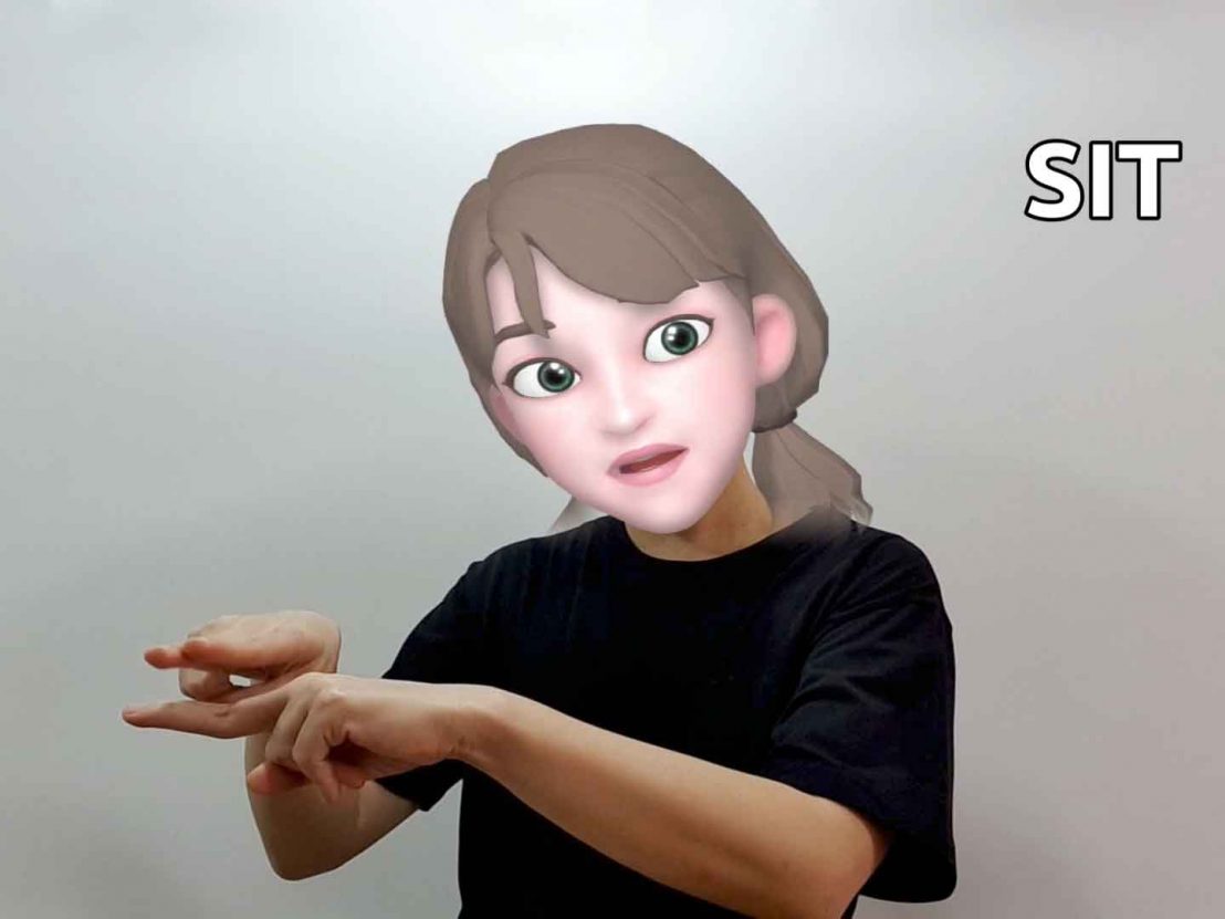 What is the American Sign Language ASL sign for sit?