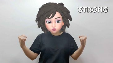 asl sign for strong weak