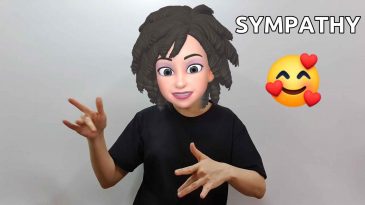 asl sign for sympathy contempt