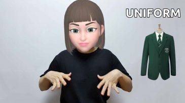 asl sign for uniform
