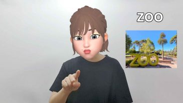 asl sign for zoo