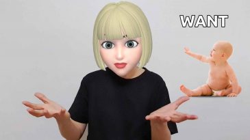 baby sign language for want