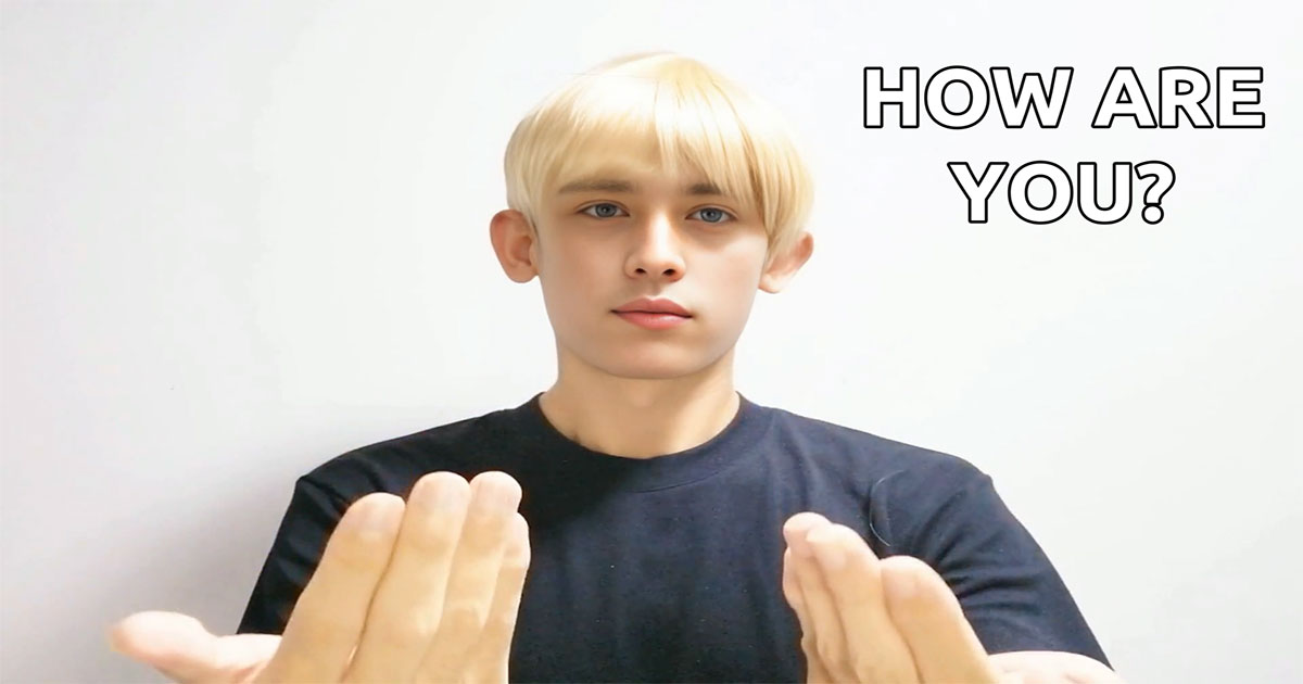 How to sign 'How Are You' in American Sign Language (ASL)?